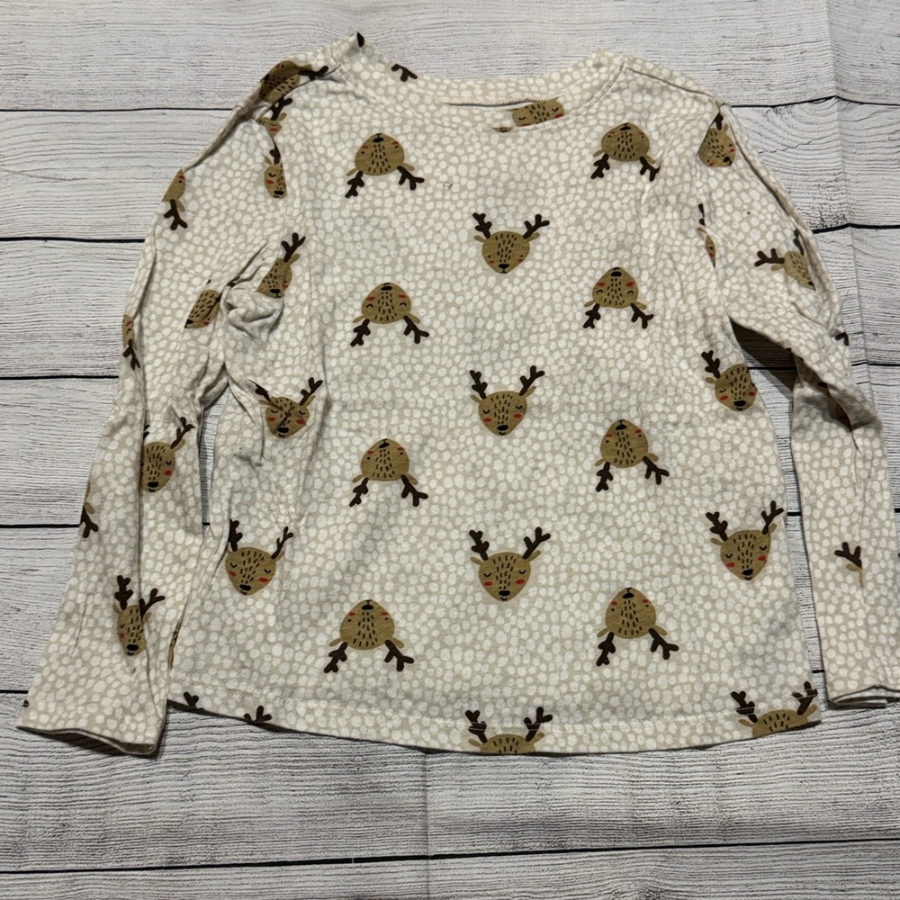 Old Navy Reindeer Long Sleeve Shirt size 5T